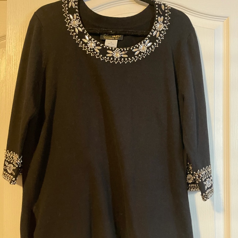 Beautiful Bob Mackie sweater